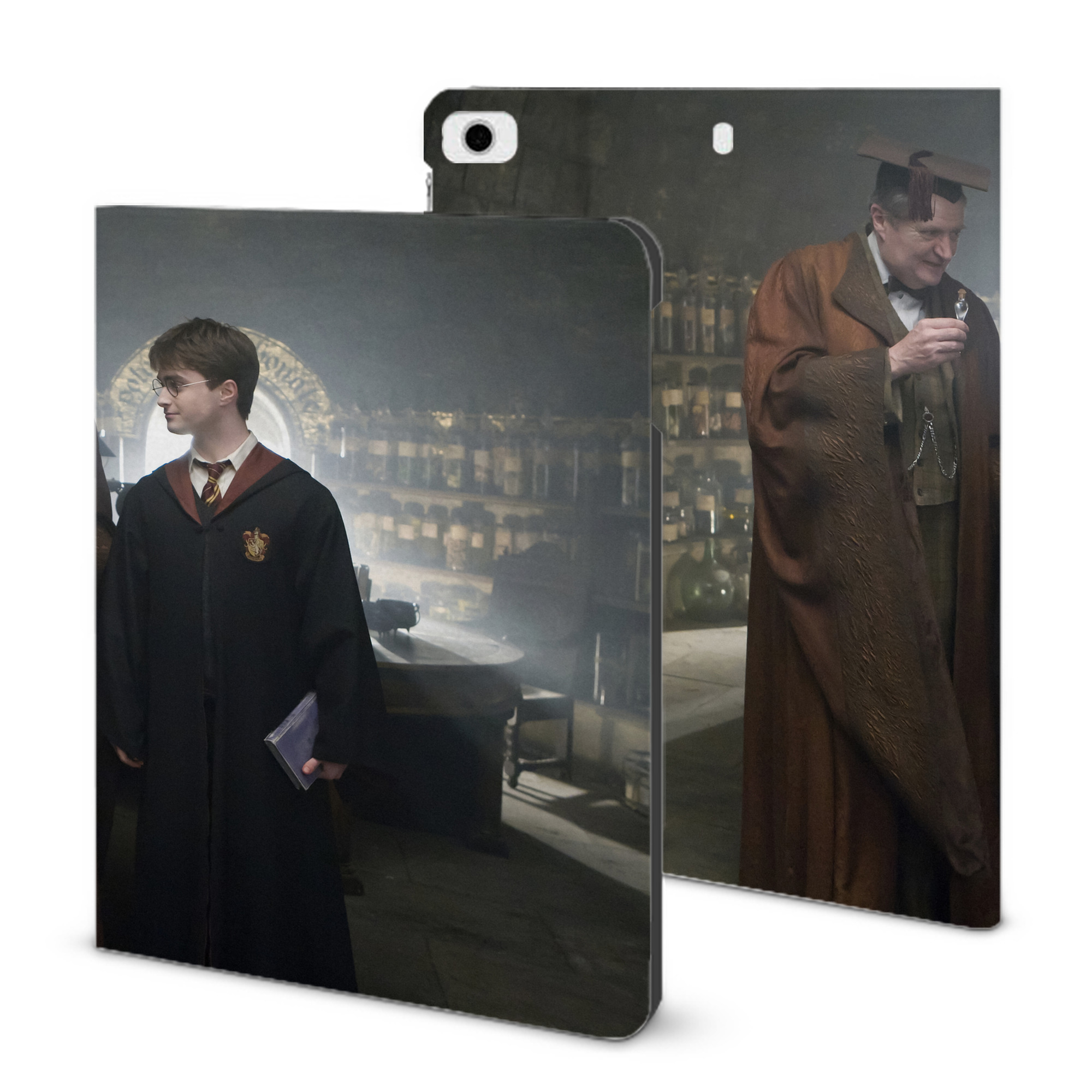 （画像用） Harry Potter ハリー・ポッターシリーズ IPad ケース ブック型 PUレザー TPU 耐衝撃 軽量 薄型 ペン収納なし 全面保護 IPad 各モデル対応